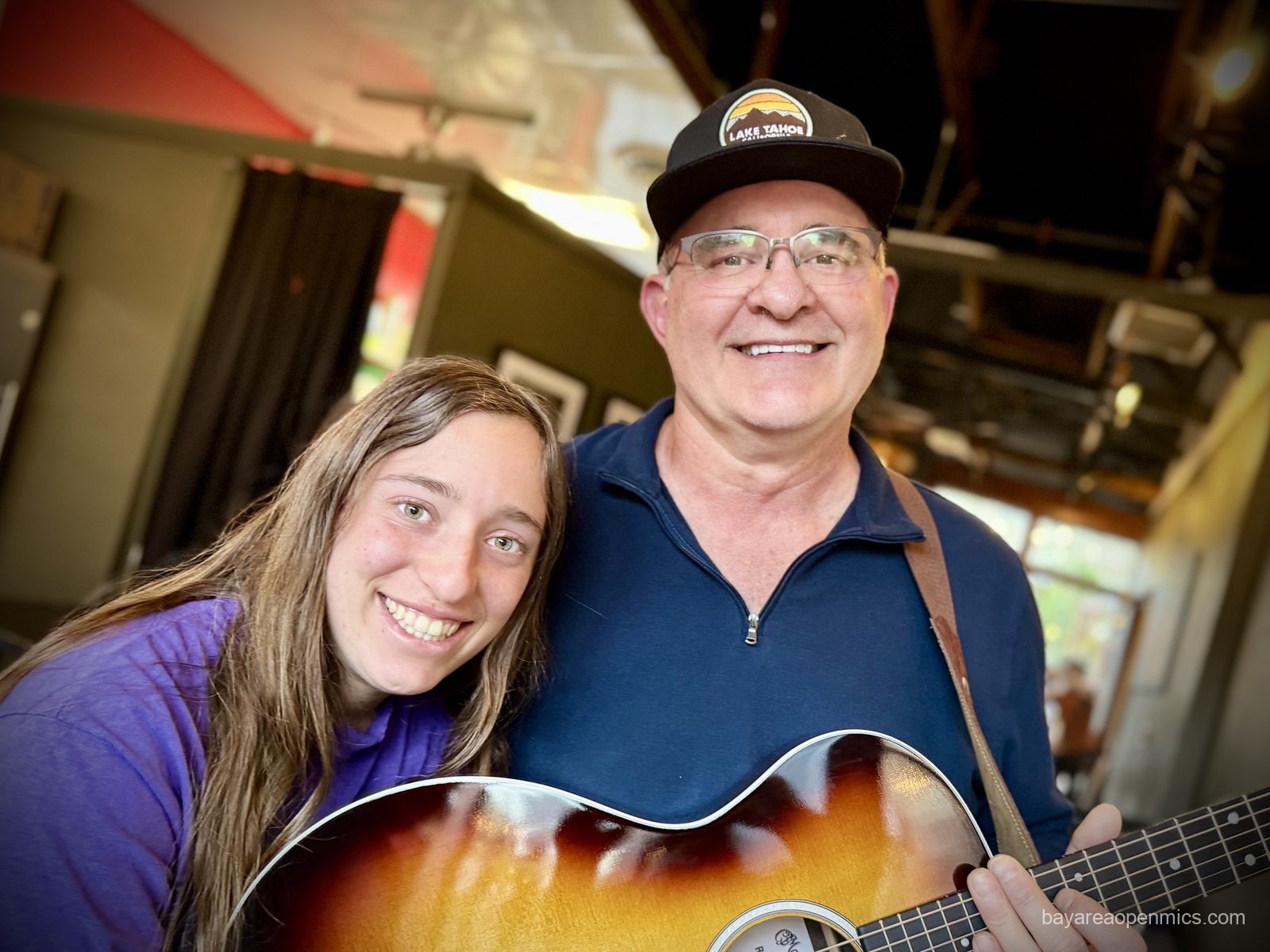 Brian McMillin performs at the Swirl on the Square acoustic open mic in Livermore