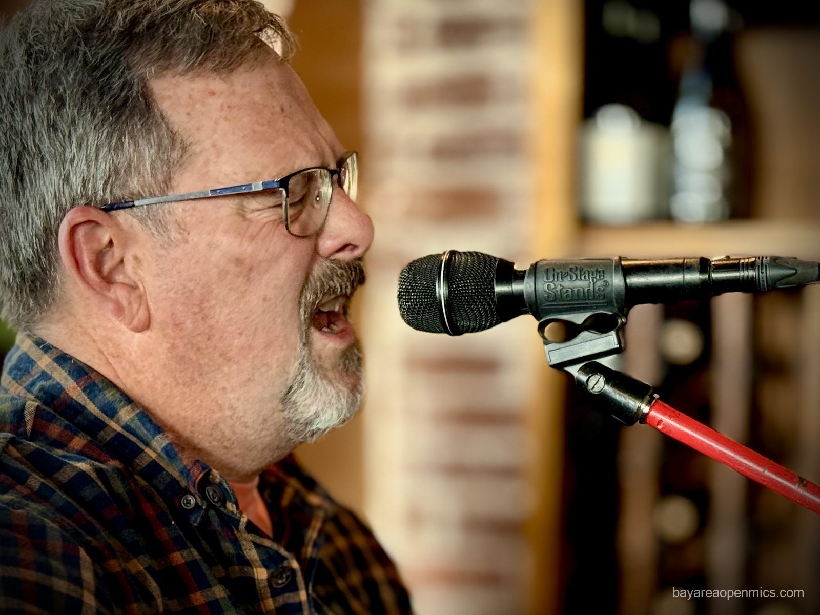 Bob Boice performs at the Swirl on the Square acoustic open mic in Livermore