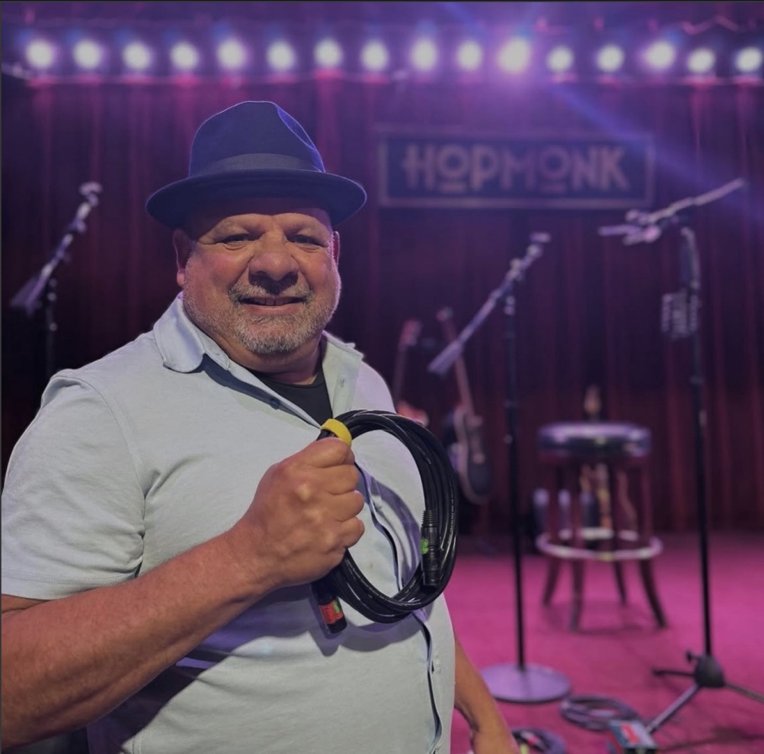 Ceni, host at HopMonk Sebastopol Open Mic in Sebastapol, CA