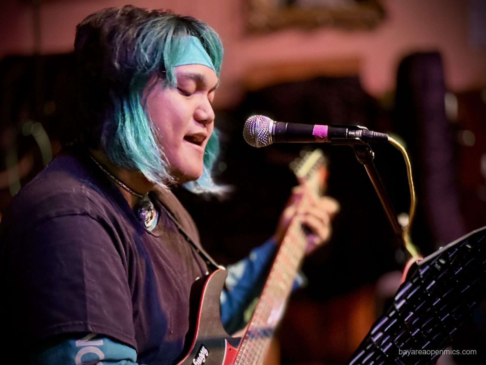 Emenefer performing live at the Hayward Bistro