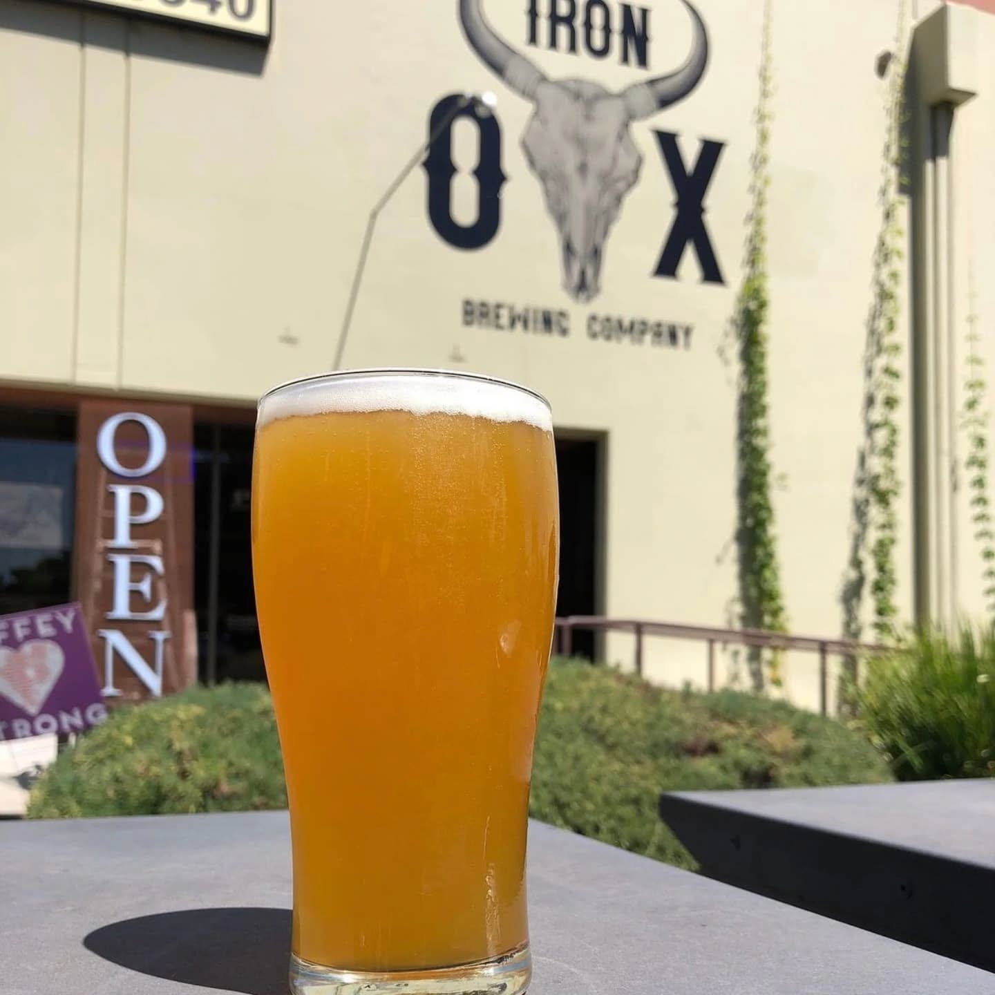 Photo of the front of brewery Iron Ox in Santa Rosa, CA