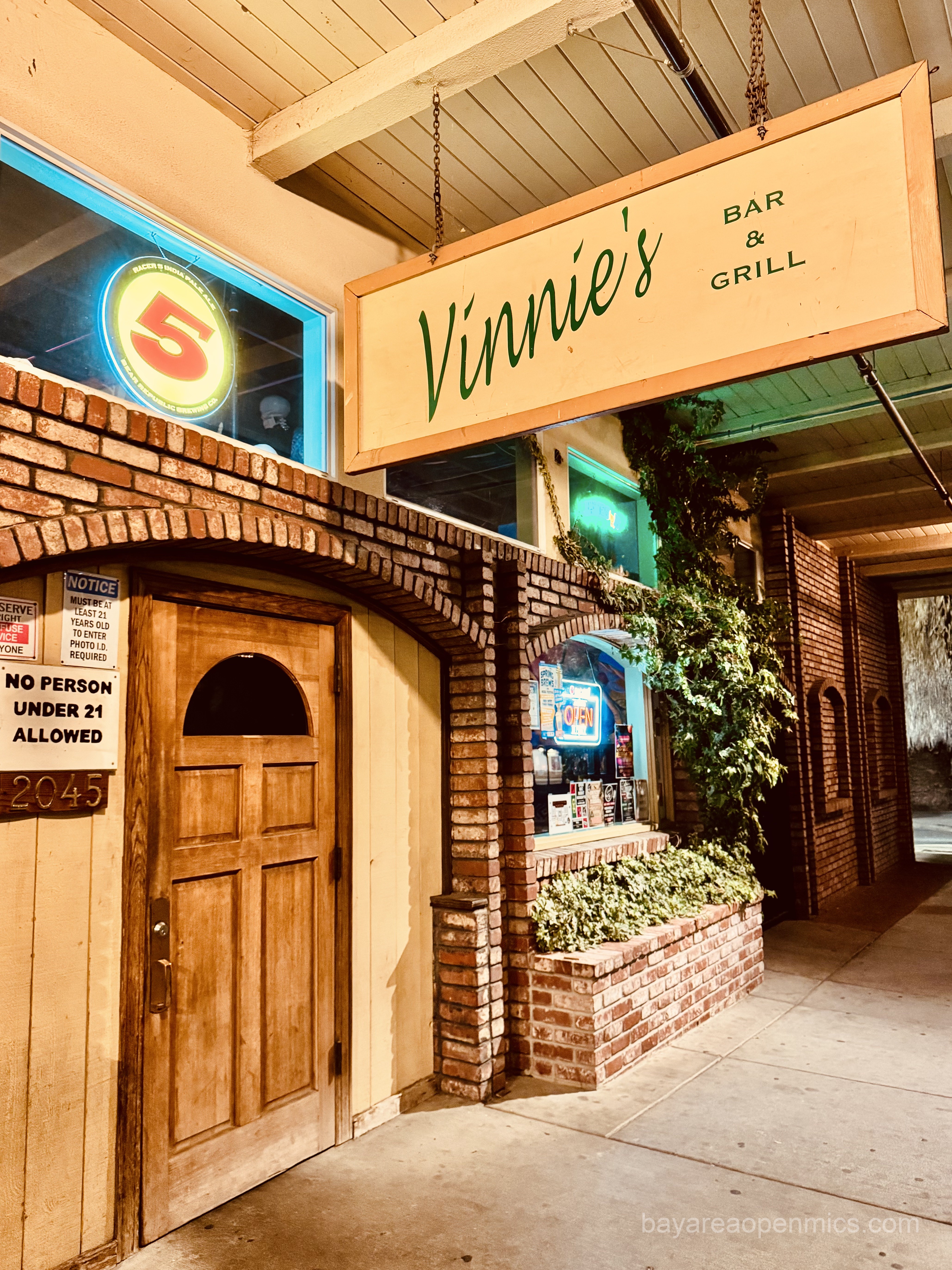 Photo of the front of bar & grill Vinnie's in Concord, CA
