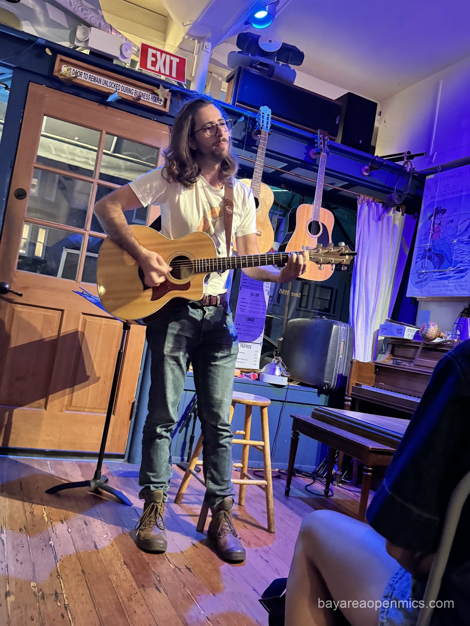 Me &amp; My House performs at The Bazaar Cafe open mic in San Francisco