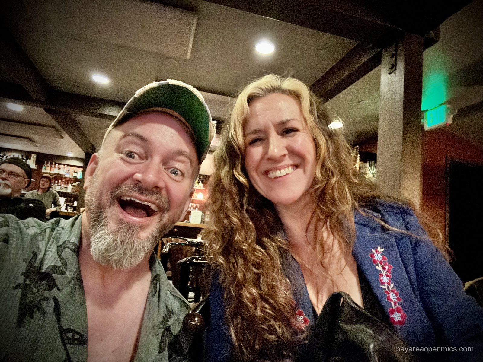 Kyra Gordon and Seán at The Big Easy in Petaluma