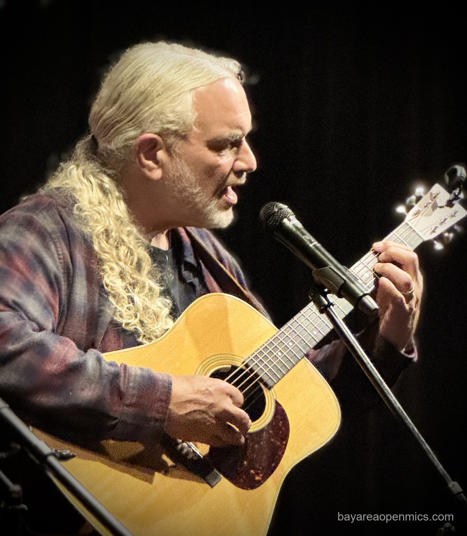Patrick Martin performs at the Front Porch Music open mic at Lamorinda Music in Lafayette