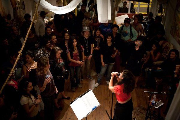 Mission Arts Performance Project performers at other The Mission in San Francisco, CA