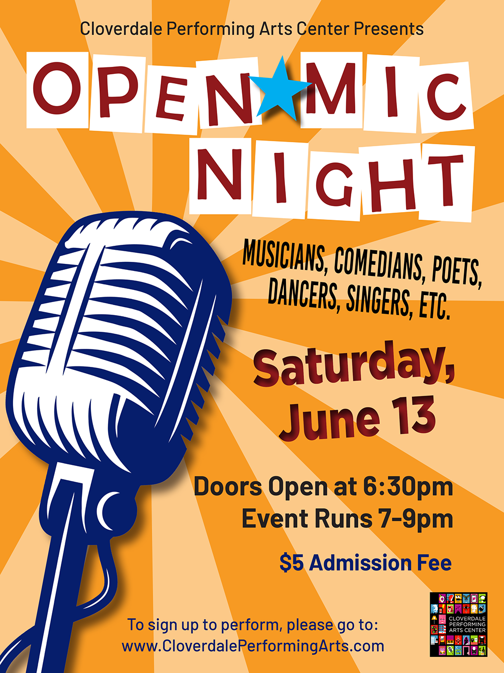 Event flyer