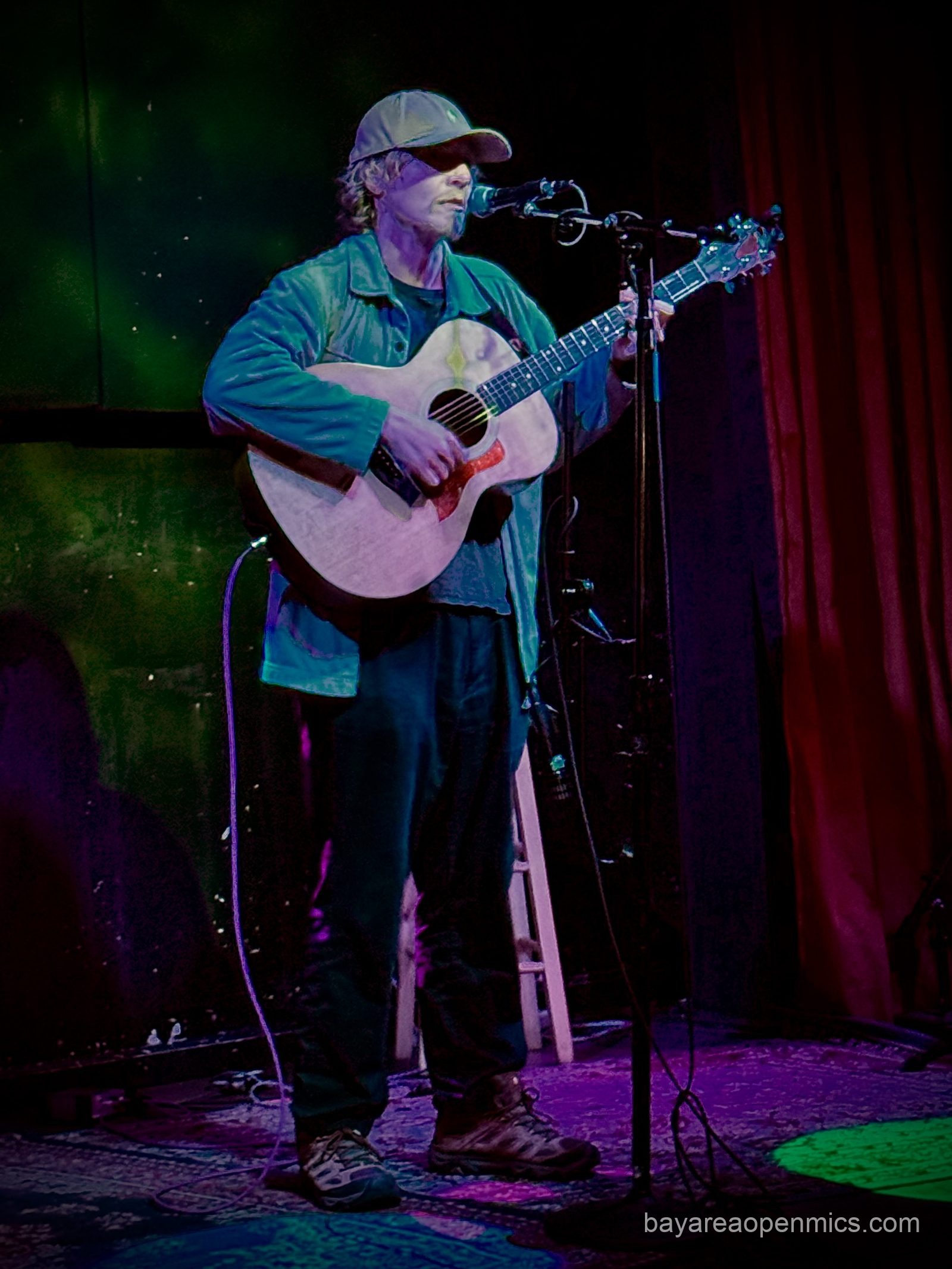 Coast FM at the Hotel Utah open mic