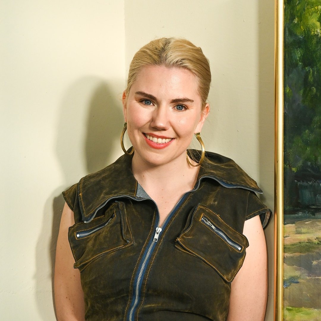 Liz Cahill, host at Decentered Arts Open Mic in SoMa, San Francisco, CA
