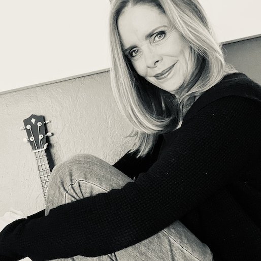 Mona Dena, host at Little Green Open Mic in Redwood City, CA