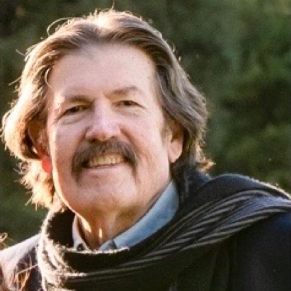 Pete Sommer, host at Cafe Zoë Open Mic in Menlo Park, CA