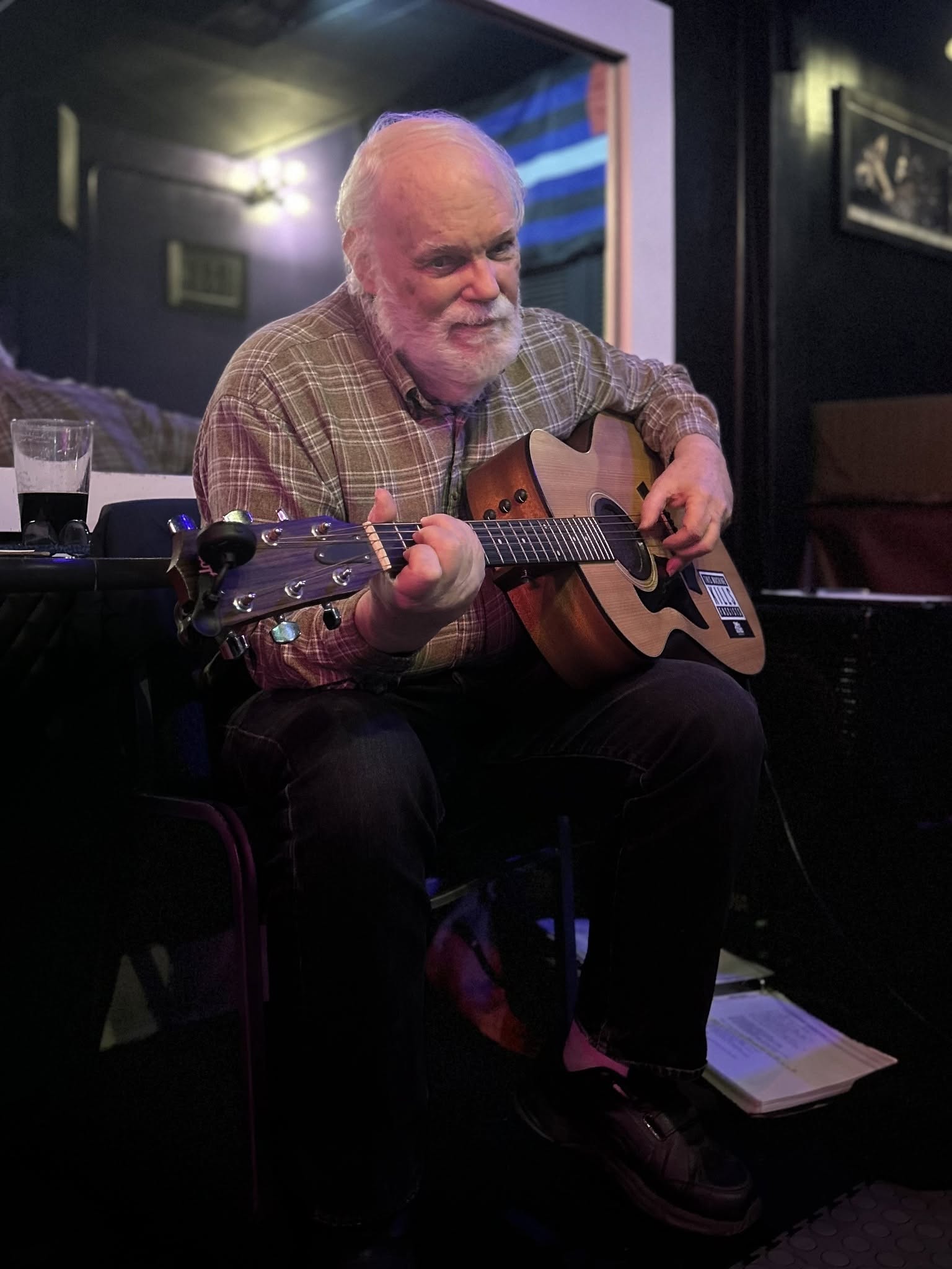 Rich Adams, host at Townhouse Open Mic in Vallejo, CA
