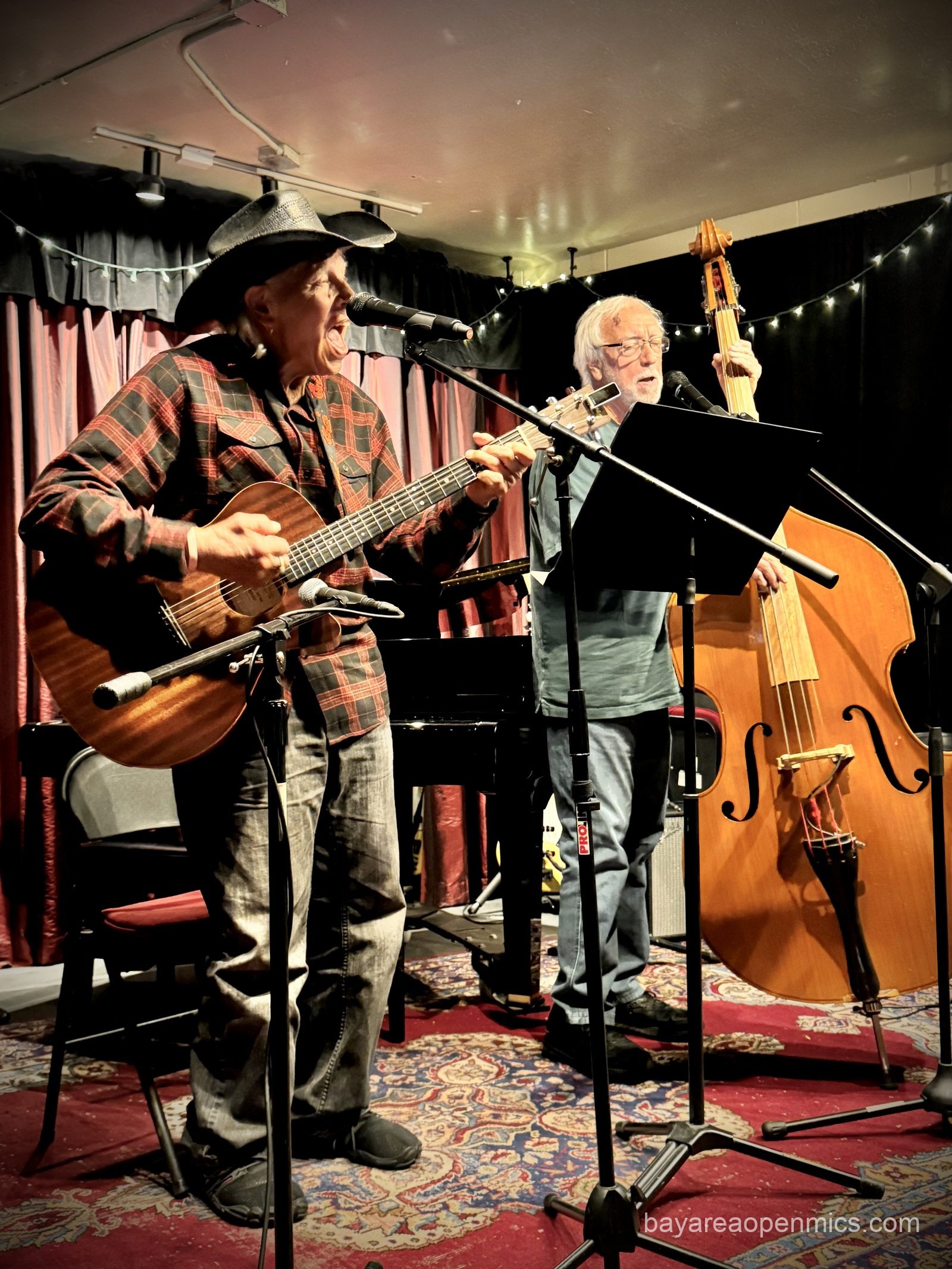 Thick As Thieves performs at the Front Porch Music open mic