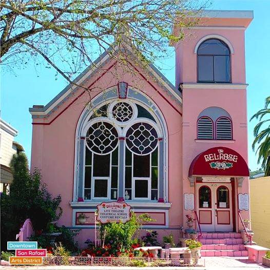 Photo taken outside of Belrose Theatre in San Rafael, CA