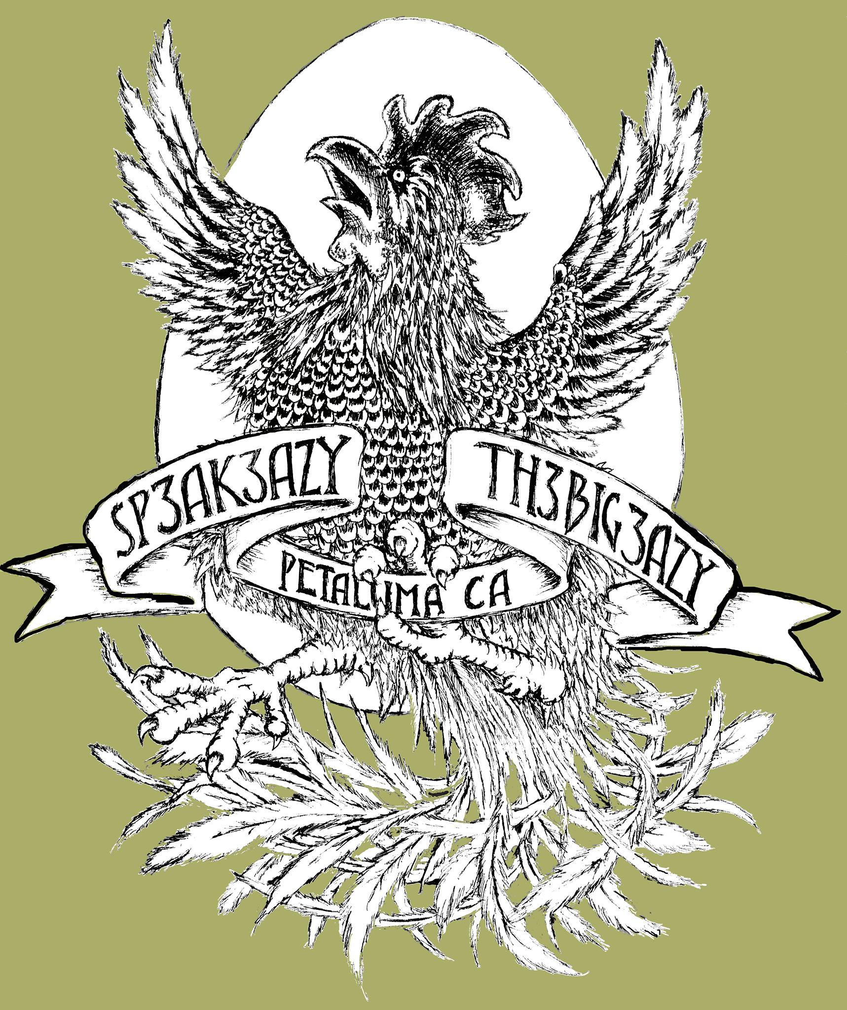 Logo for The Big Easy, music venue in Petaluma