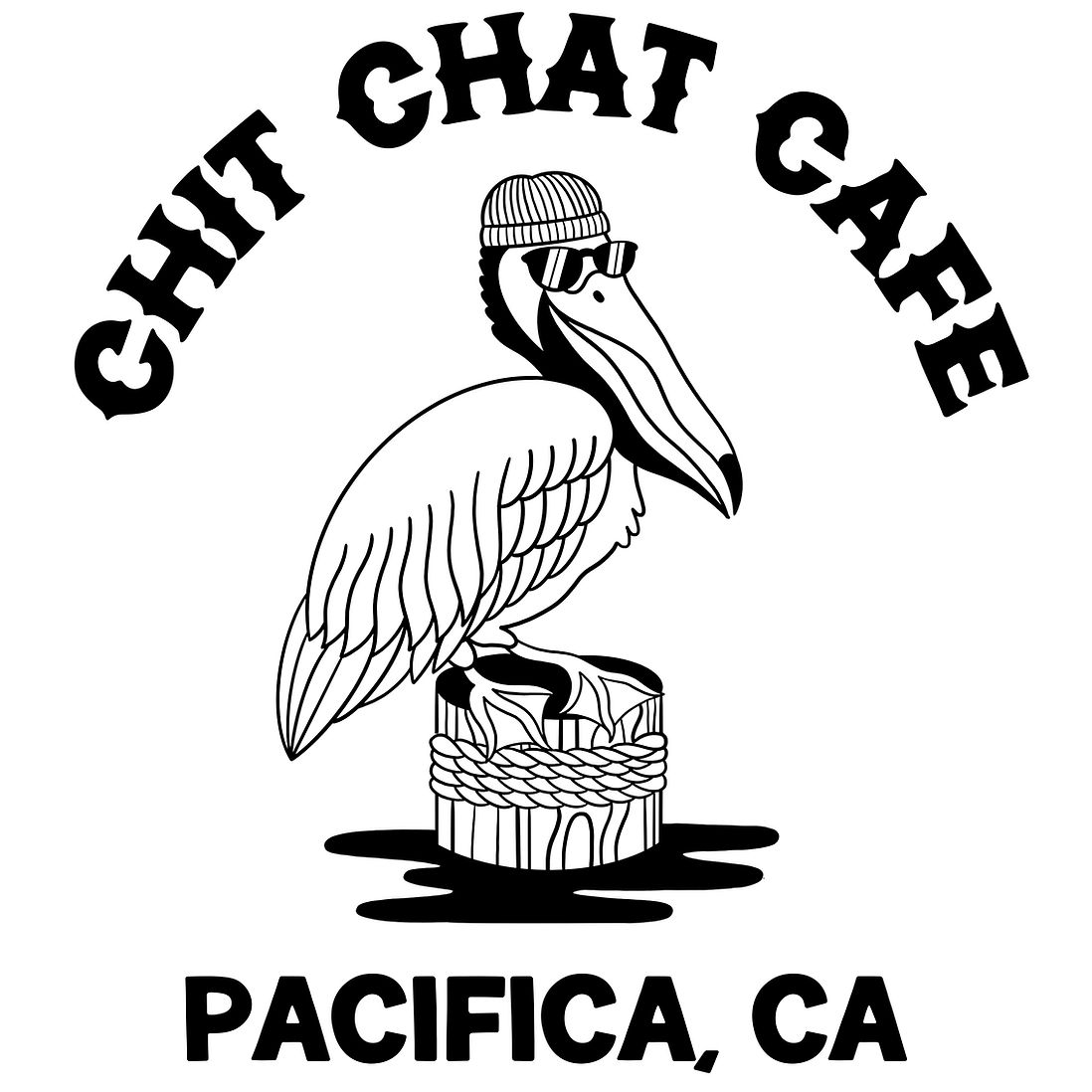 Logo for Chit Chat Cafe, cafe in Pacifica, CA