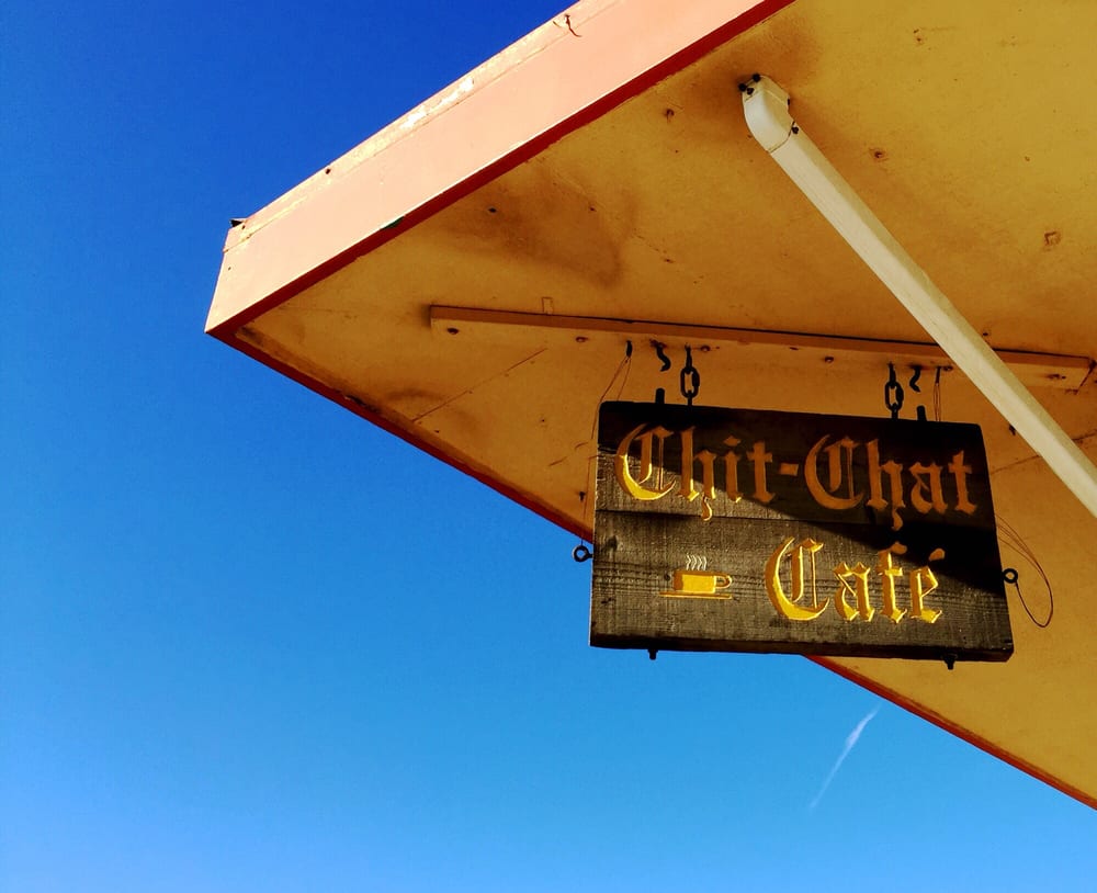 Photo taken outside of cafe Chit Chat in Pacifica, CA