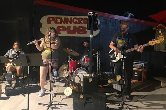Photo of the performance area at music venue The Penngrove Pub in Penngrove, CA