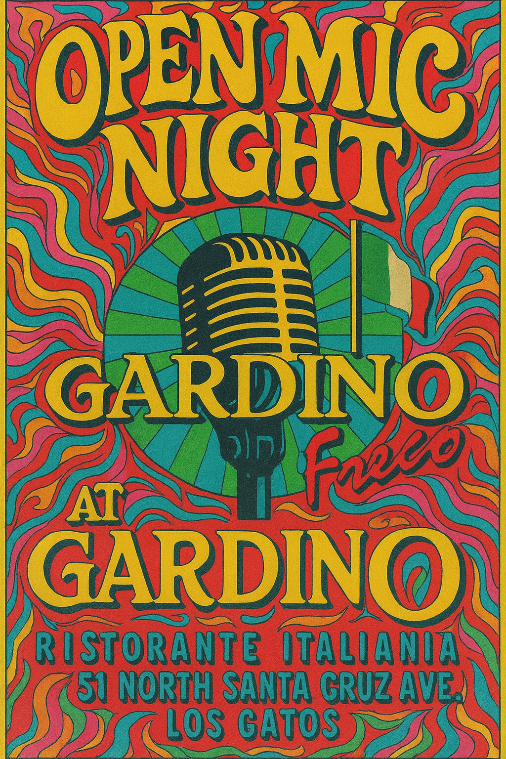 Photo of Gardino's Open Mic at Gardino's - casual Open Mic in Los Gatos