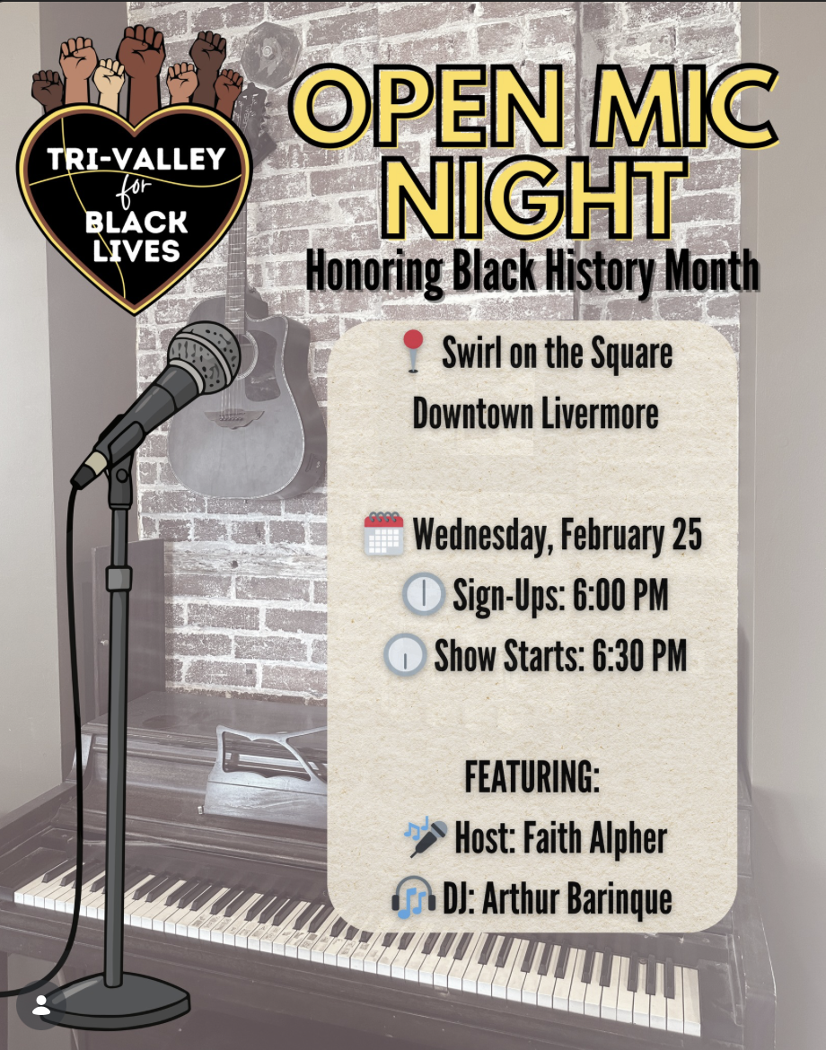 Photo of Black History Month Open Mic at Swirl at Swirl - casual Open Mic in Downtown Livermore, Livermore, CA