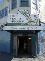 Photo taken outside of pub Starry Plough in Berkeley